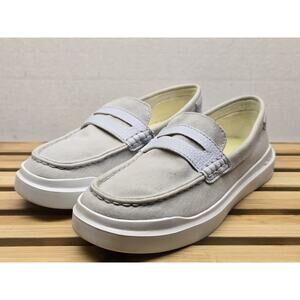 Cole Haan GrandPro Rally Womens Canvas Penny Loafers Size 6.5